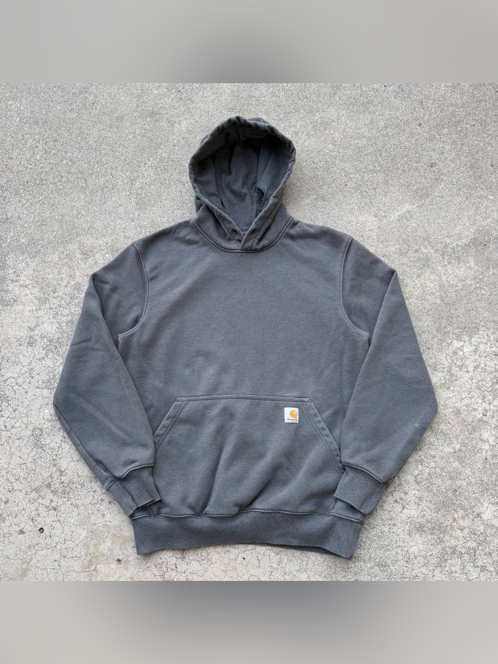 CARHARTT Rain Defender Loose Fit Workwear Gray HoodieSize Medium